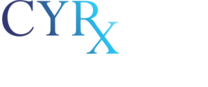 White CYRxMD Cosmetic Surgery Logo