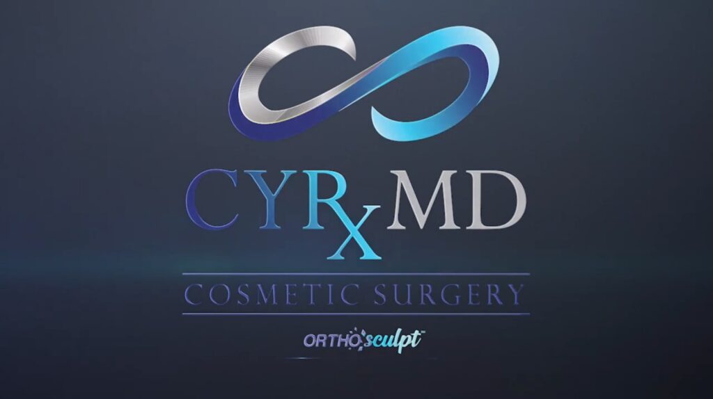 Blue CYRxMD Cosmetic Surgery Logo - OrthoSculpt