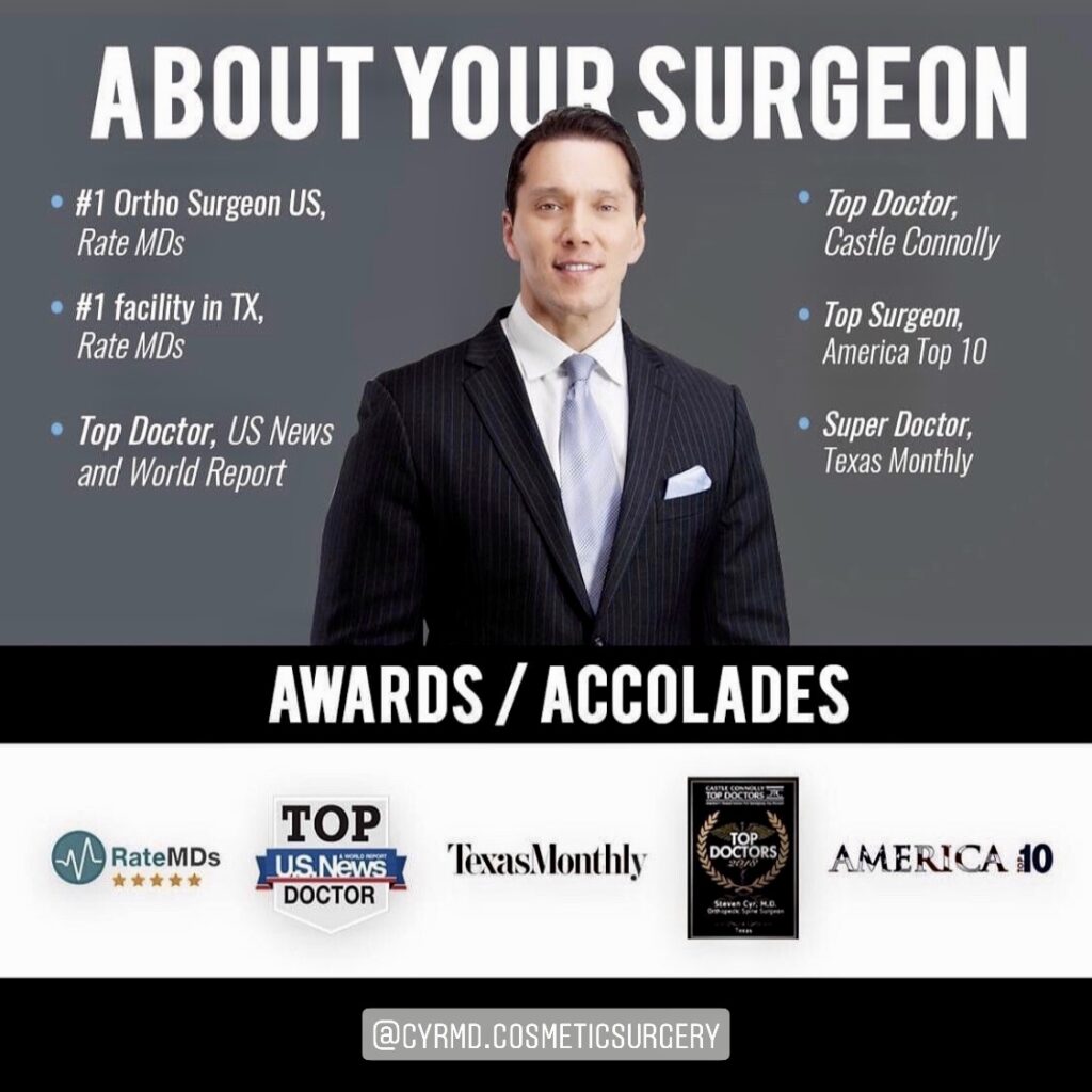 Dr. Steven J. Cyr Awards and Accolades